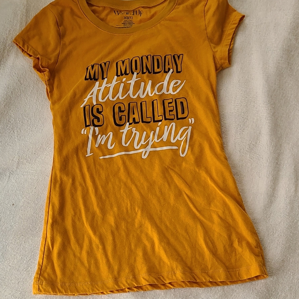 Wound up my monday attitude is called i'm trying